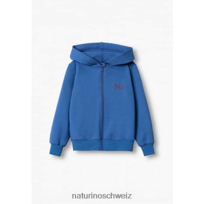Naturino normannisch Baumwoll-Sweatshirt Kinder Blau 66HJ606