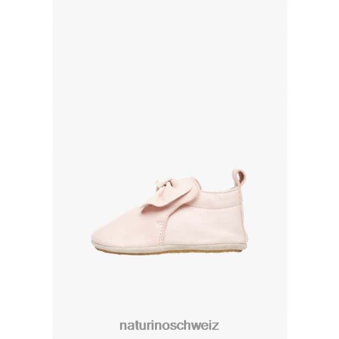 Naturino Handlung Krippenschuhe aus Nappaleder mit Schleife Baby Rosa 66HJ10