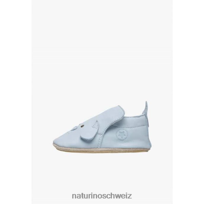 Naturino dlin Krippenschuhe mit Hundeaufnäher Baby hellblau 66HJ8