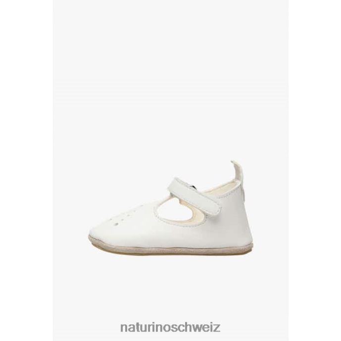 Naturino mup halboffene Krippenschuhe Baby Weiss 66HJ14