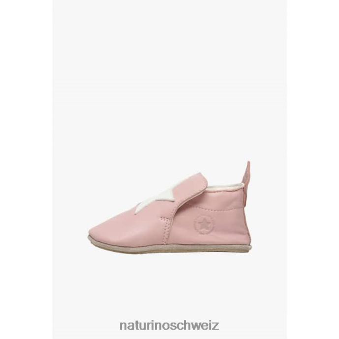 Naturino myjy Krippenschuhe aus Leder Baby Rosa 66HJ16