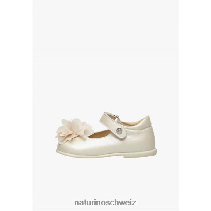 Naturino Penny Ballerinas aus Leder Kinder Beige 66HJ529