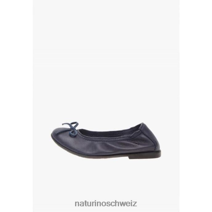 Naturino margot Ballerinas mit Schleife Kinder Blau 66HJ533