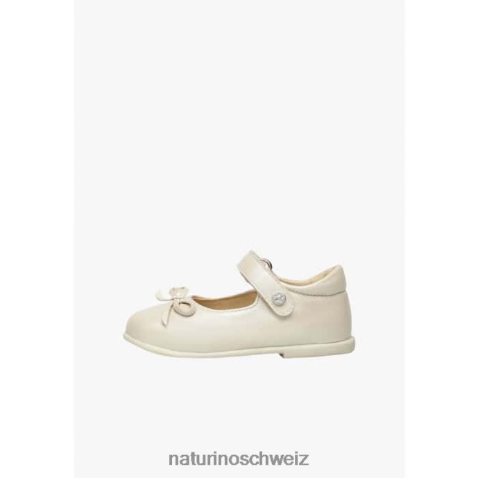 Naturino Ballett Ballerinas aus Leder Kinder Platin 66HJ244