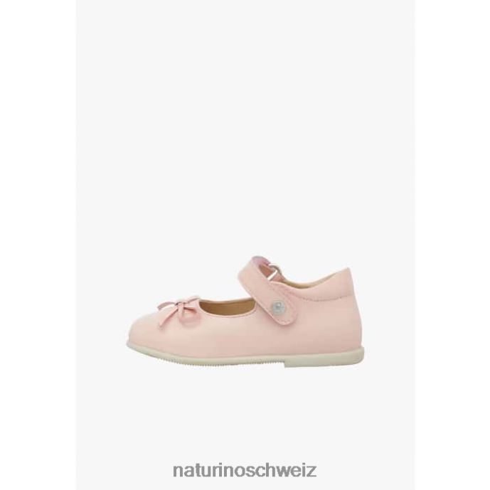 Naturino Ballett Riemchenballerinas aus Lackleder Kinder Rosa 66HJ237