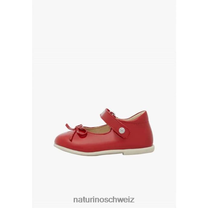 Naturino Ballett Riemchenballerinas aus Lackleder Kinder Rot 66HJ299