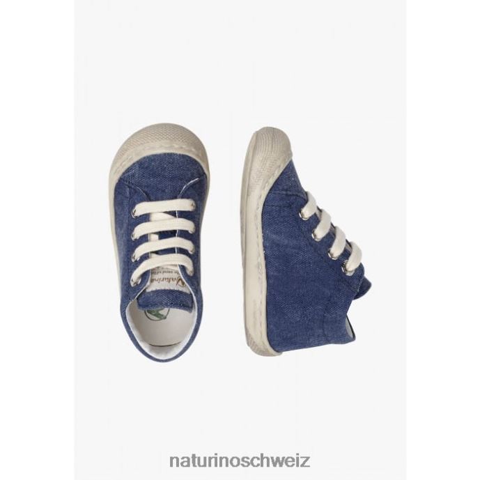 Naturino Kokon Canvas-Schuhe für die ersten Schritte Kinder Blau 66HJ285