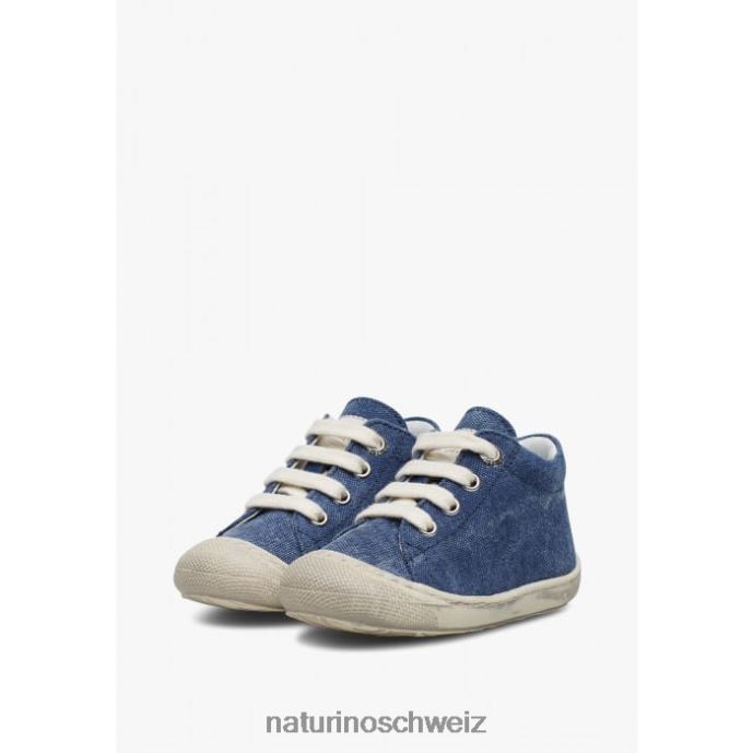 Naturino Kokon Canvas-Schuhe für die ersten Schritte Kinder Blau 66HJ285