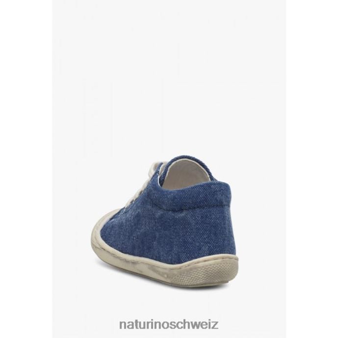 Naturino Kokon Canvas-Schuhe für die ersten Schritte Kinder Blau 66HJ285