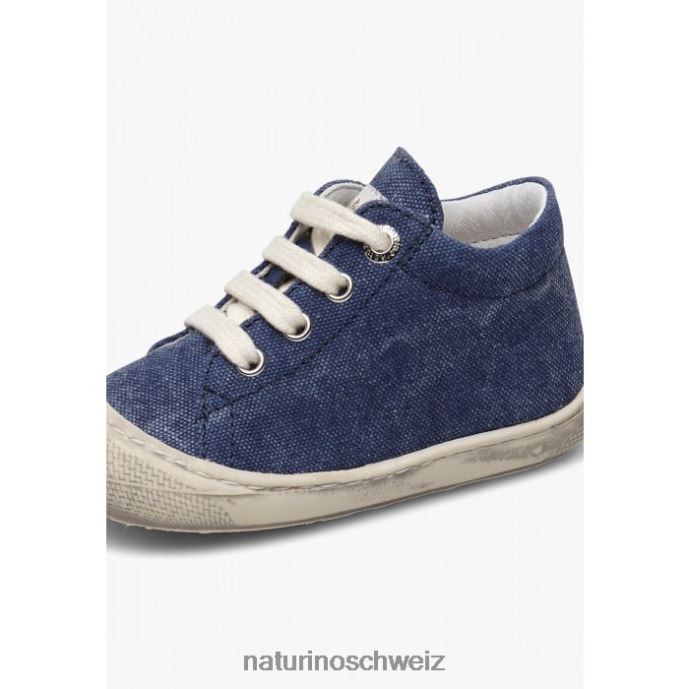 Naturino Kokon Canvas-Schuhe für die ersten Schritte Kinder Blau 66HJ285