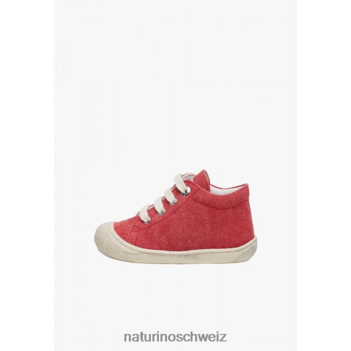 Naturino Kokon Canvas-Schuhe für die ersten Schritte Kinder Rot 66HJ337