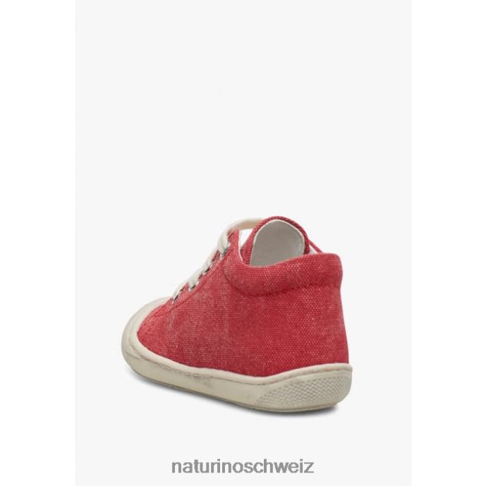 Naturino Kokon Canvas-Schuhe für die ersten Schritte Kinder Rot 66HJ337