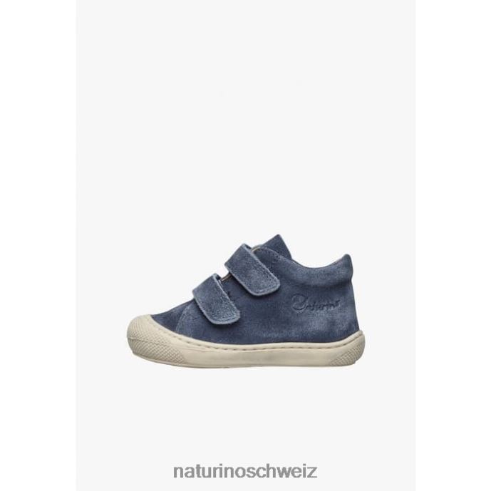 Naturino Kokon vl Erste-Schritte-Schuhe aus Delave-Wildleder Kinder Marine 66HJ327