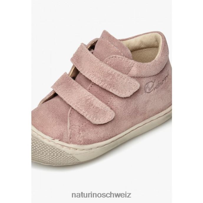 Naturino Kokon vl Erste-Schritte-Schuhe aus Delave-Wildleder Kinder Rosa 66HJ332