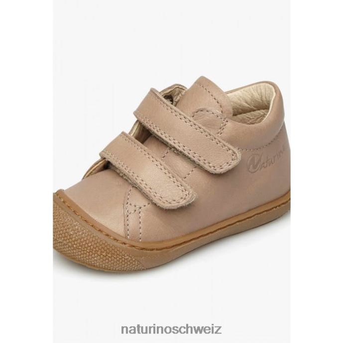 Naturino Kokon vl Erste-Schritte-Schuhe aus Nappaleder Kinder Taubengrau 66HJ268