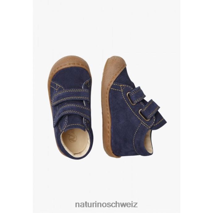 Naturino Kokon vl Erste-Schritte-Schuhe aus Wildleder Kinder Marine 66HJ255
