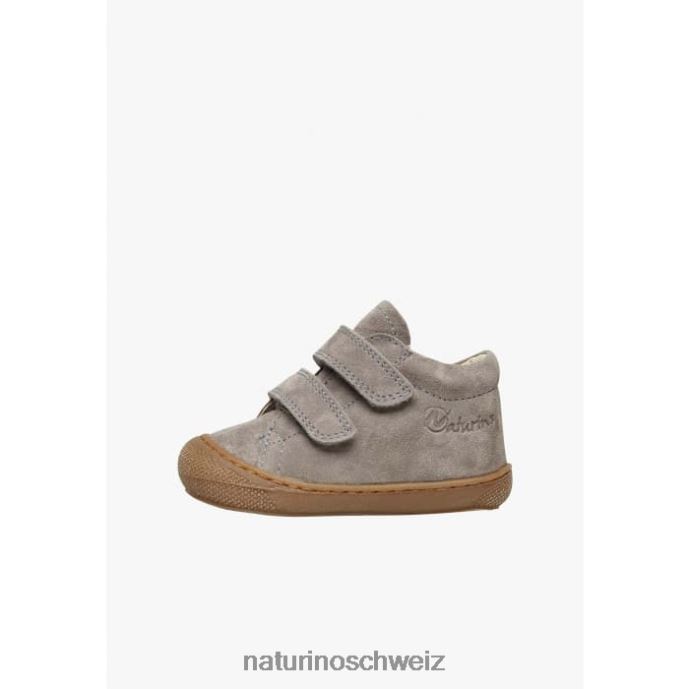 Naturino Kokon vl Erste-Schritte-Schuhe aus Wildleder Kinder grau 66HJ335