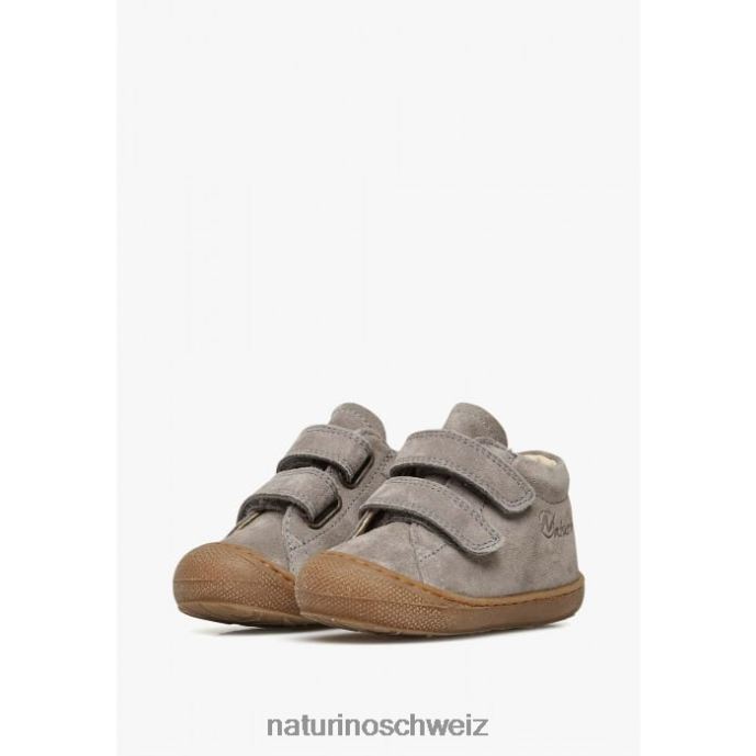 Naturino Kokon vl Erste-Schritte-Schuhe aus Wildleder Kinder grau 66HJ335