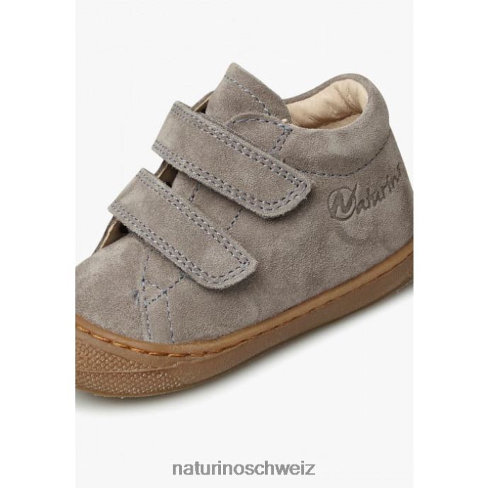 Naturino Kokon vl Erste-Schritte-Schuhe aus Wildleder Kinder grau 66HJ335