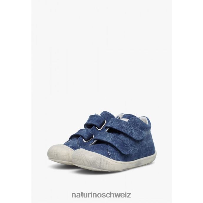Naturino Kokon Canvas-Schuhe für die ersten Schritte Kinder Blau 66HJ198
