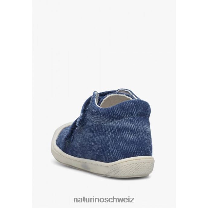 Naturino Kokon Canvas-Schuhe für die ersten Schritte Kinder Blau 66HJ198