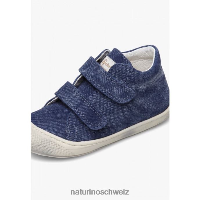 Naturino Kokon Canvas-Schuhe für die ersten Schritte Kinder Blau 66HJ198