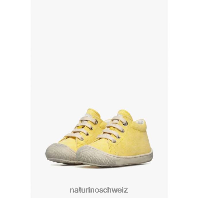 Naturino Kokon Canvas-Schuhe für die ersten Schritte Kinder Gelb 66HJ211