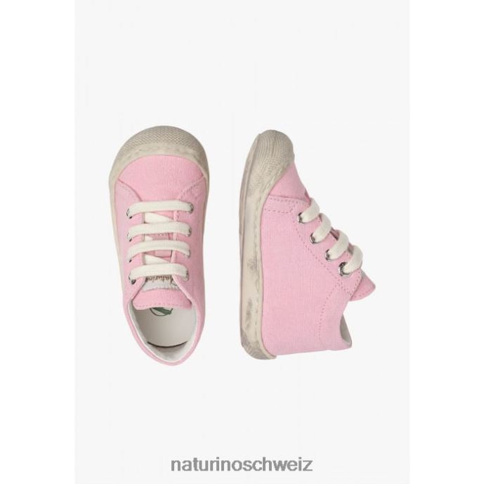 Naturino Kokon Canvas-Schuhe für die ersten Schritte Kinder Rosa 66HJ131