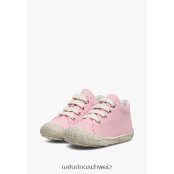 Naturino Kokon Canvas-Schuhe für die ersten Schritte Kinder Rosa 66HJ131