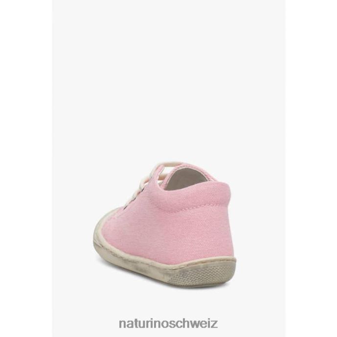 Naturino Kokon Canvas-Schuhe für die ersten Schritte Kinder Rosa 66HJ131