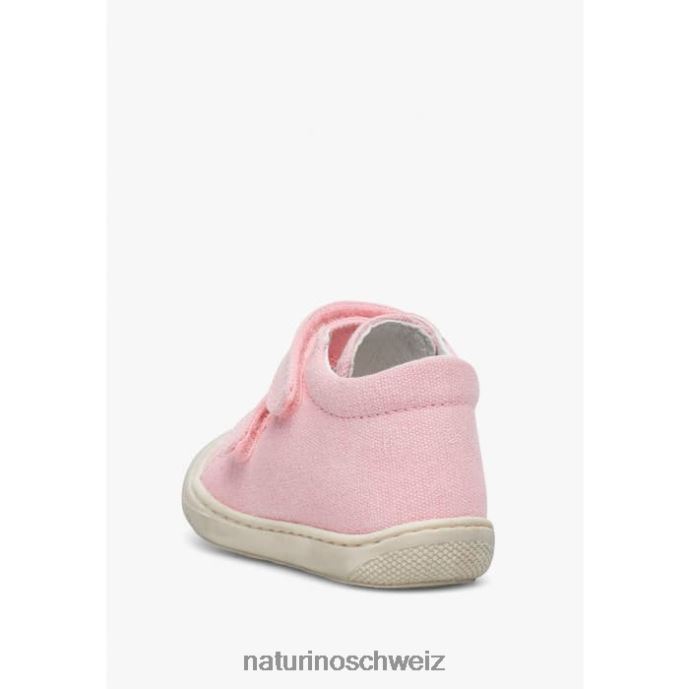 Naturino Kokon Canvas-Schuhe für die ersten Schritte Kinder Rosa 66HJ204