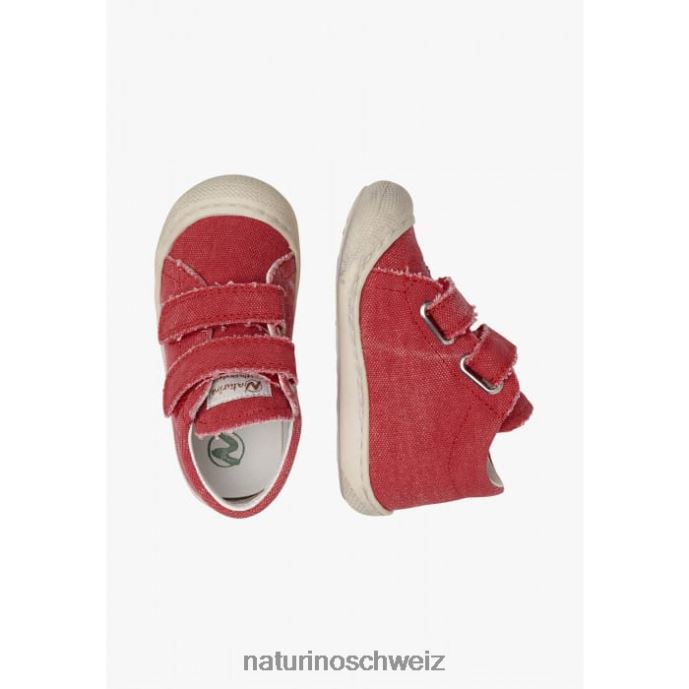 Naturino Kokon Canvas-Schuhe für die ersten Schritte Kinder Rot 66HJ206