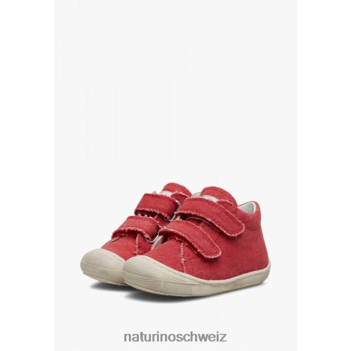 Naturino Kokon Canvas-Schuhe für die ersten Schritte Kinder Rot 66HJ206