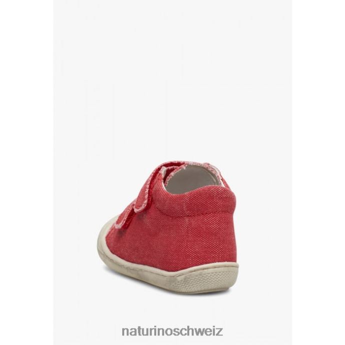 Naturino Kokon Canvas-Schuhe für die ersten Schritte Kinder Rot 66HJ206