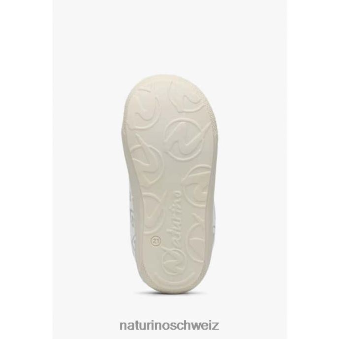 Naturino Kokon Canvas-Schuhe für die ersten Schritte Kinder Weiss 66HJ146