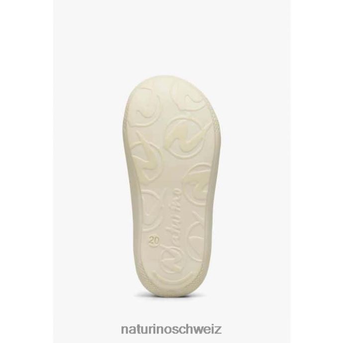 Naturino Kokon Erste-Schritte-Schuhe aus Leder Kinder weiß-rosa 66HJ173