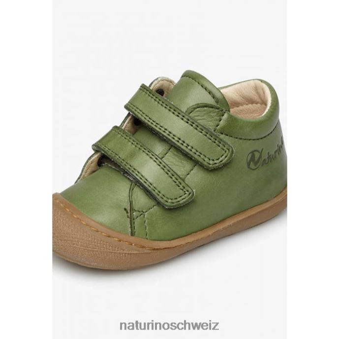 Naturino Kokon Erste-Schritte-Schuhe aus Nappaleder Kinder Grün 66HJ202