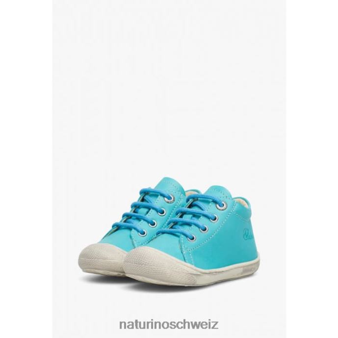 Naturino Kokon Erste-Schritte-Schuhe aus Nappaleder Kinder Türkis 66HJ124
