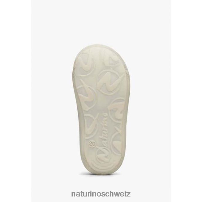 Naturino Kokon Erste-Schritte-Schuhe aus Nappaleder Kinder grün-orange 66HJ141