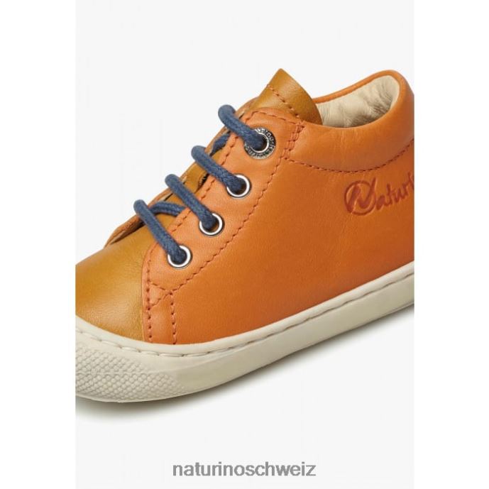 Naturino Kokon Erste-Schritte-Schuhe aus Nappaleder Kinder orange 66HJ144