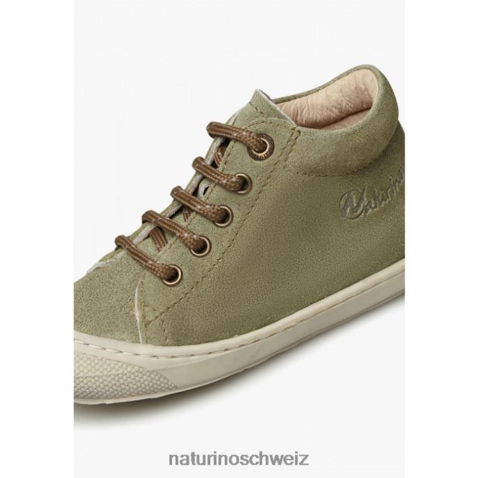 Naturino Kokon Erste-Schritte-Schuhe aus Wildleder Kinder Armeegrün 66HJ56