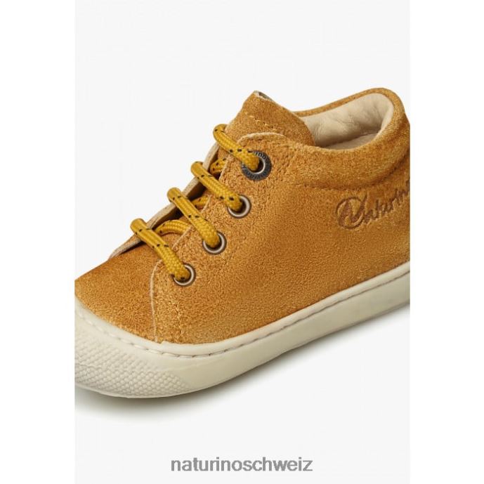 Naturino Kokon Erste-Schritte-Schuhe aus Wildleder Kinder Kürbis 66HJ153