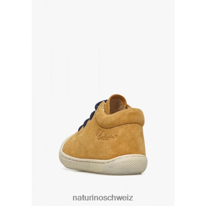 Naturino Kokon Erste-Schritte-Schuhe aus Wildleder Kinder Kürbis 66HJ96