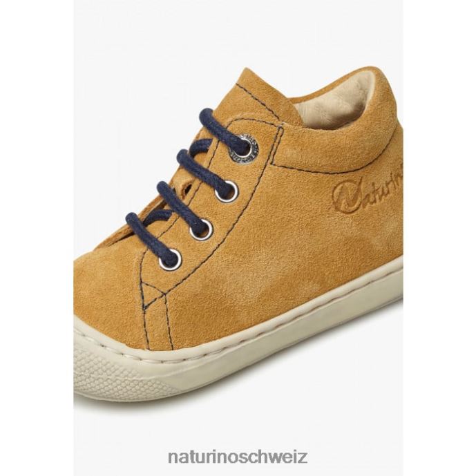 Naturino Kokon Erste-Schritte-Schuhe aus Wildleder Kinder Kürbis 66HJ96