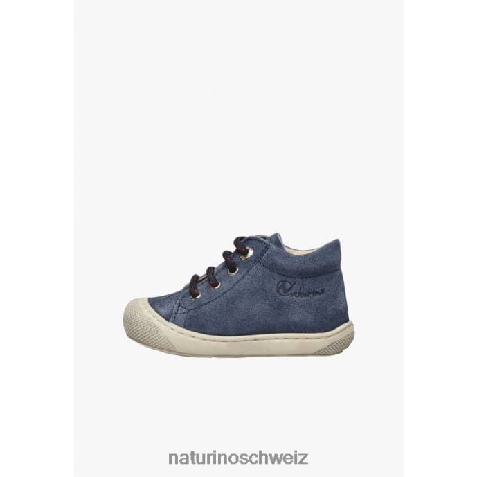Naturino Kokon Erste-Schritte-Schuhe aus Wildleder Kinder Marine 66HJ185