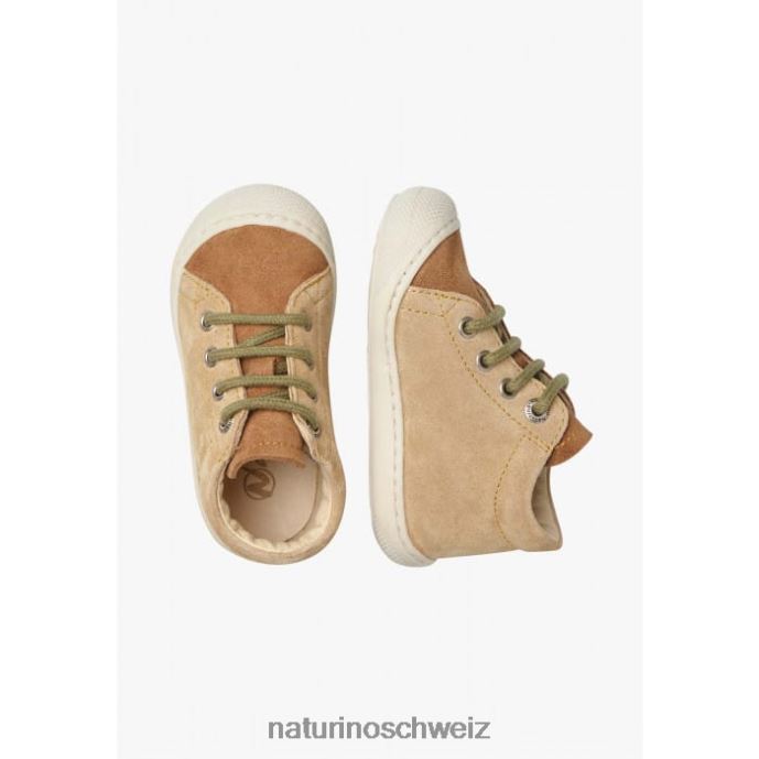 Naturino Kokon Erste-Schritte-Schuhe aus Wildleder Kinder beige-braun 66HJ62