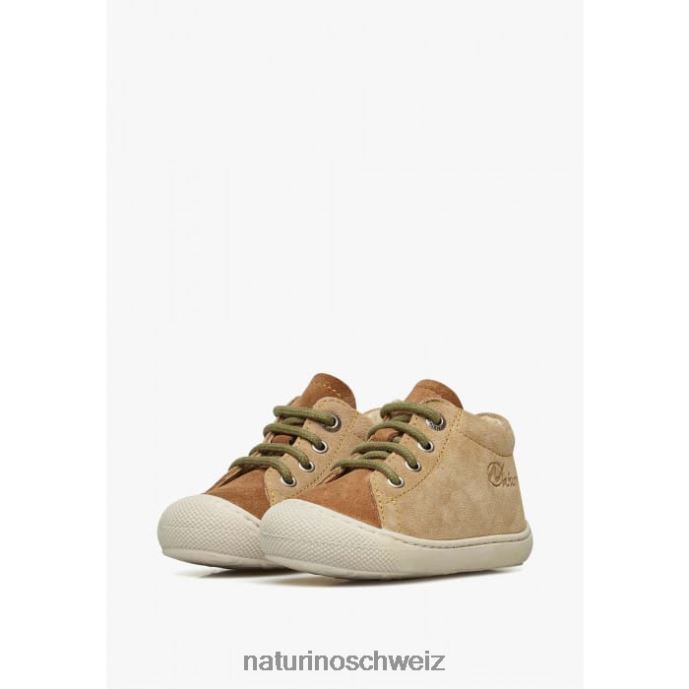 Naturino Kokon Erste-Schritte-Schuhe aus Wildleder Kinder beige-braun 66HJ62