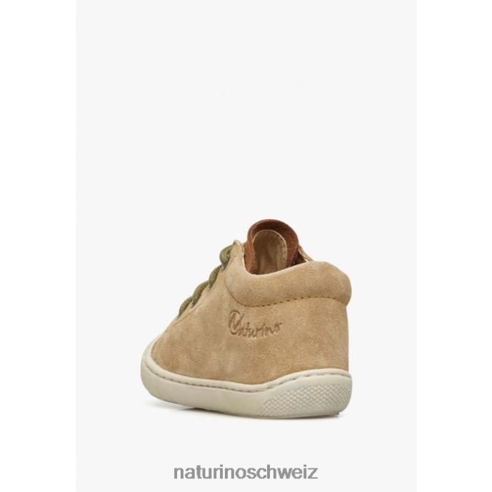 Naturino Kokon Erste-Schritte-Schuhe aus Wildleder Kinder beige-braun 66HJ62