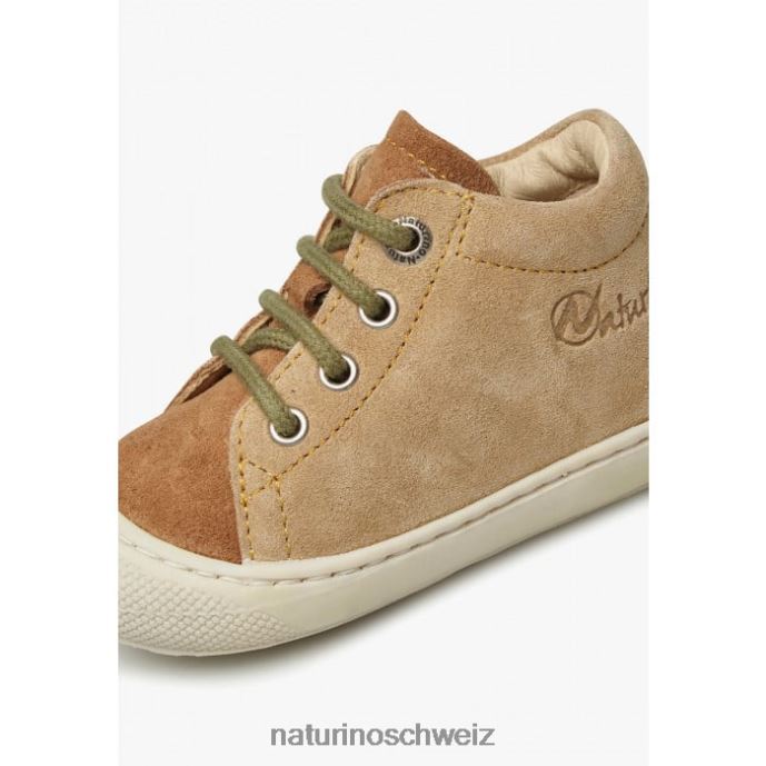 Naturino Kokon Erste-Schritte-Schuhe aus Wildleder Kinder beige-braun 66HJ62