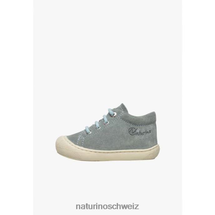 Naturino Kokon Erste-Schritte-Schuhe aus Wildleder Kinder hellgrün-himmelblau 66HJ87